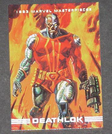 Deathlok Trading Card Uncanny X-Force Dan Brereton