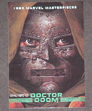 Dr Doom Trading Card Glenn Fabry Fantastic Four