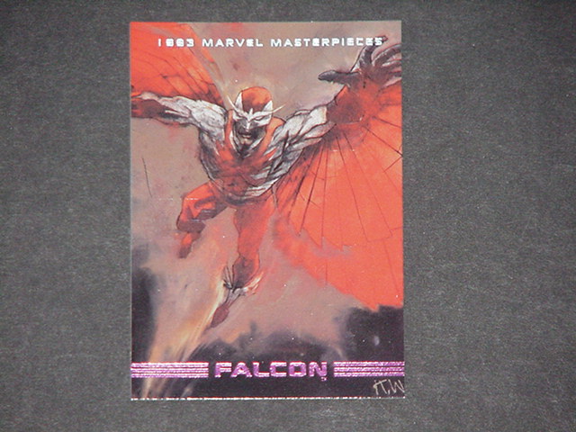 Falcon Trading Card Avengers Captain America Kent