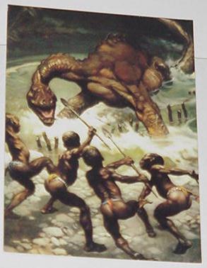 Amali Legend Trading Card Frank Frazetta Art