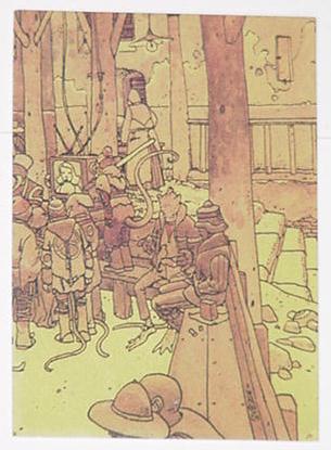 Armjourth Trading Card Moebius Art Onyx Overlord