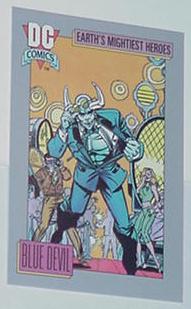 Blue Devil Trading Card Firestorm