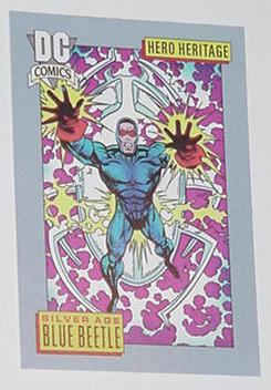 Blue Beetle Trading Card Silver Age