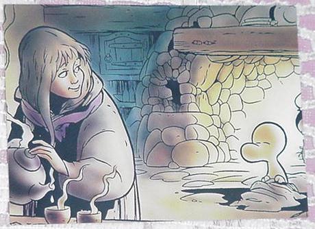 Bone Trading Card In Gran'Ma Ben's House