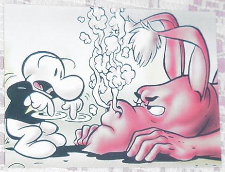 Bone Trading Card I'll say it again...slower