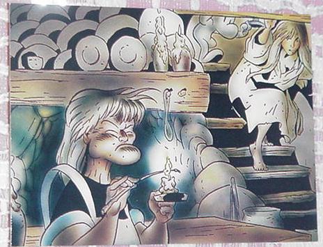 Bone Trading Card Gran'Ma has a plan
