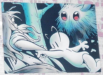 Bone Trading Card Fleeing in the dark