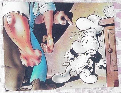 Bone Trading Card High noon