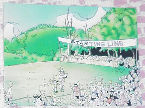 Bone Trading Card Great Cow Race