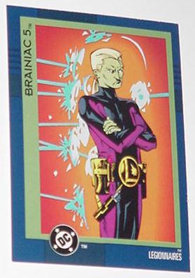 DC Comics Brainiac 5 Trading Card # 93 Skybox 1993