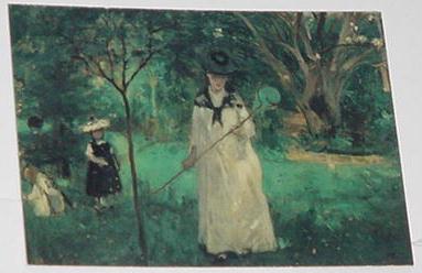 Butterfly Hunt Trading Card Berthe Morisot 1875
