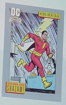 Captain Marvel Trading Card Golden Age Shazam!