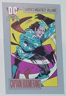 Captain Boomerang Trading Card Identity Crisis