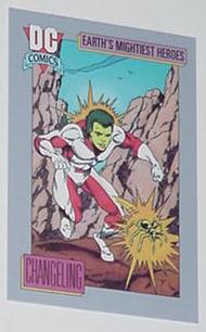 Changeling Trading Card Doom Patrol Teen Titans
