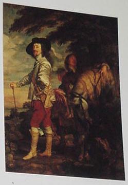Charles I, King Of England Trading Card Anton Van