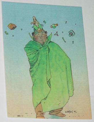 Charlimpota Trading Card Moebius Art Arzach