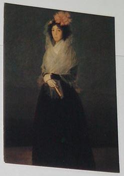 Countess Of Carpio Trading Card Francisco de Goya