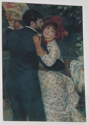 Country Dance Trading Card Pierre-Auguste Renior