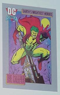 Creeper Trading Card Showcase DC Comics