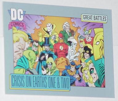 Crisis on Earths One + Two Trading Card Flash