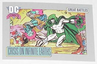 Crisis on Infinite Earths Trading Card Spectre vs