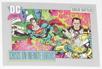 Crisis on Infinite Earths Trading Card Superman Jo