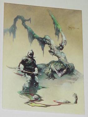 Death Dealer 4 Trading Card Frank Frazetta Art