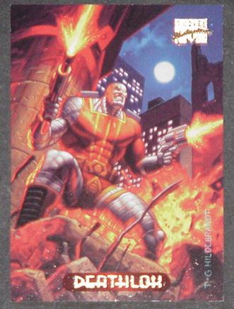 Deathlok Trading Card Uncanny X-Force Greg Tim Hil