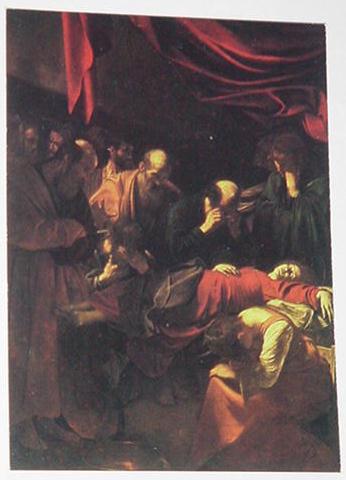 Death Of The Virgin Trading Card Michelangelo Cara