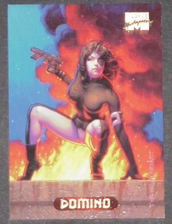 Domino Trading Card Cable X-Force Greg Tim Hildebr