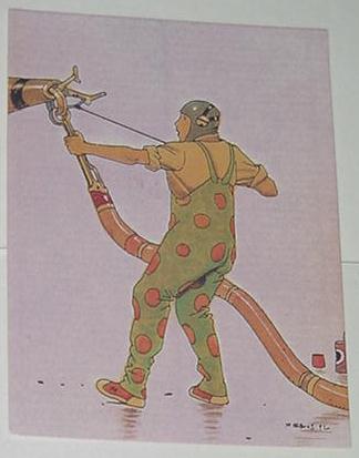 Engineer Barnier Trading Card Moebius Art