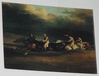 Epsom Derby Trading Card Theodore Gericault