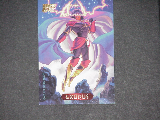 Exodus Trading Card X-Men Magneto Greg Tim Hildebr