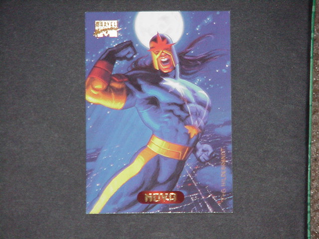 Nova Trading Card New Warriors Greg Tim Hildebrand
