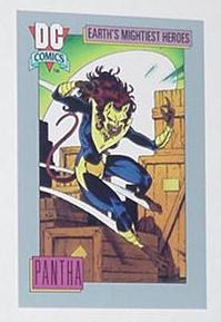 DC Comics Pantha Trading Card # 62 Skybox 1993