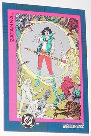 DC Comics Zatanna Trading Card # 116 Skybox 1993
