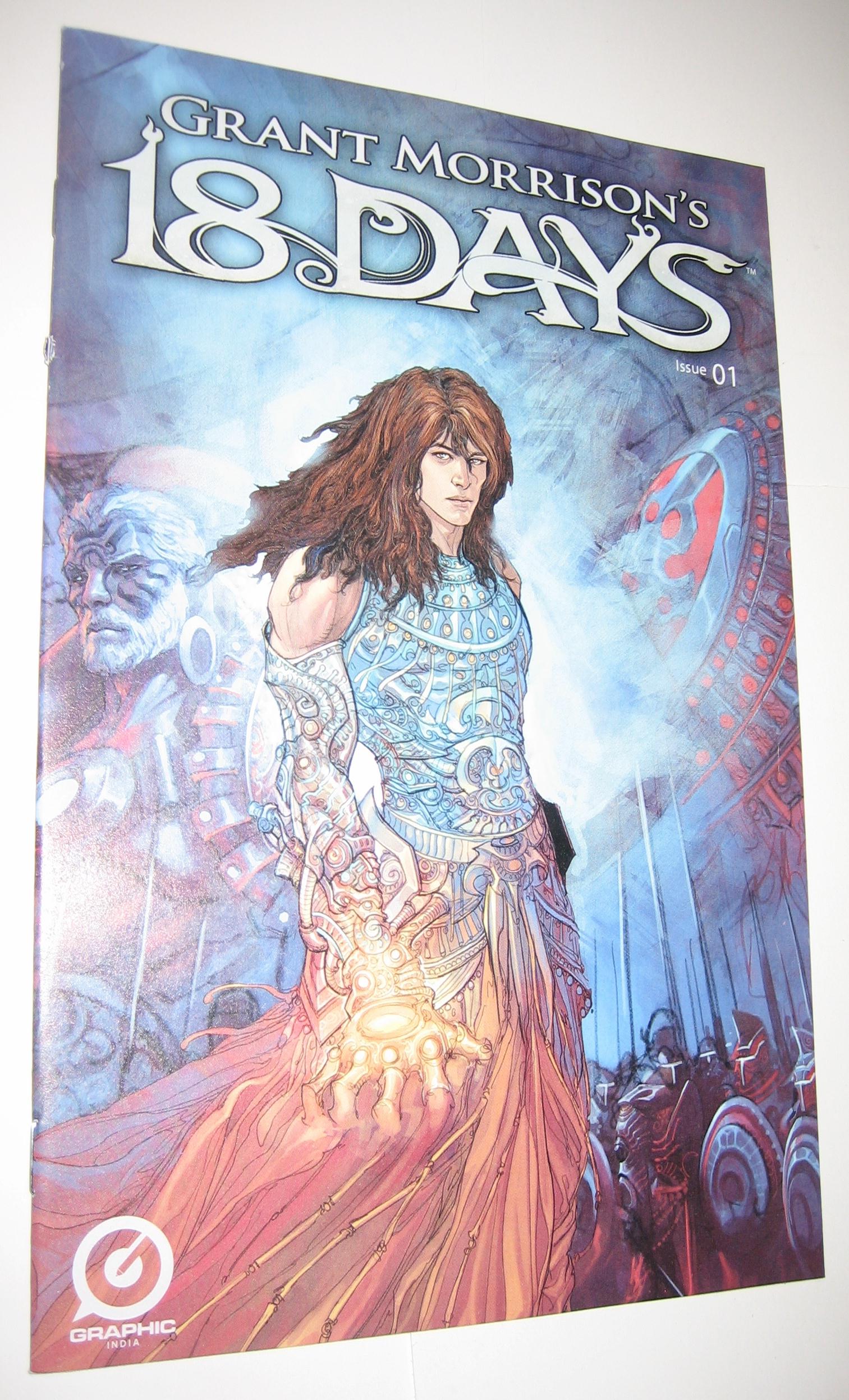 18 Days # 1 NM Grant Morrison Graphic India Cover