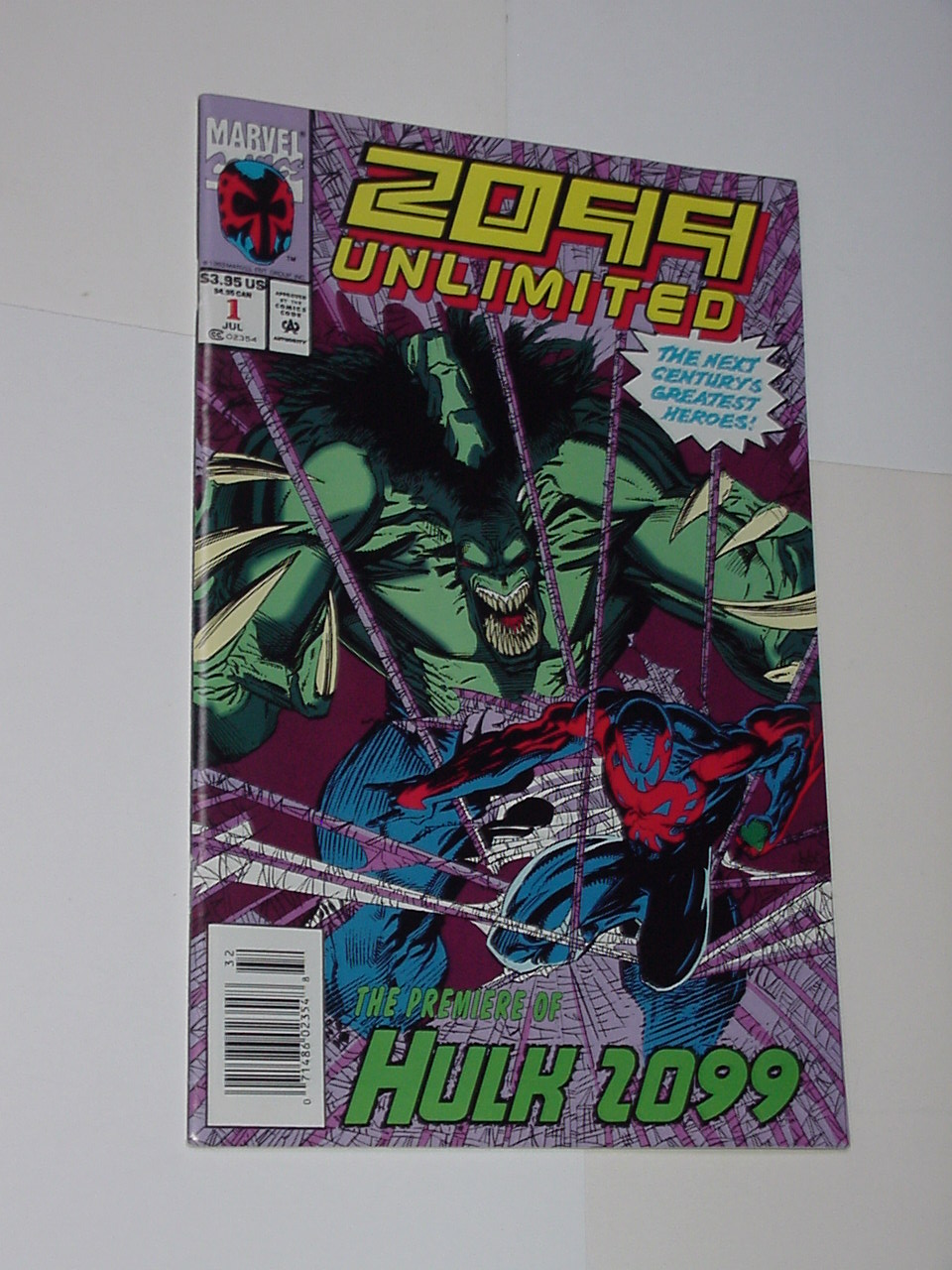 2099 Unlimited 1 NM Spider-Man Hulk Gerard Jones D