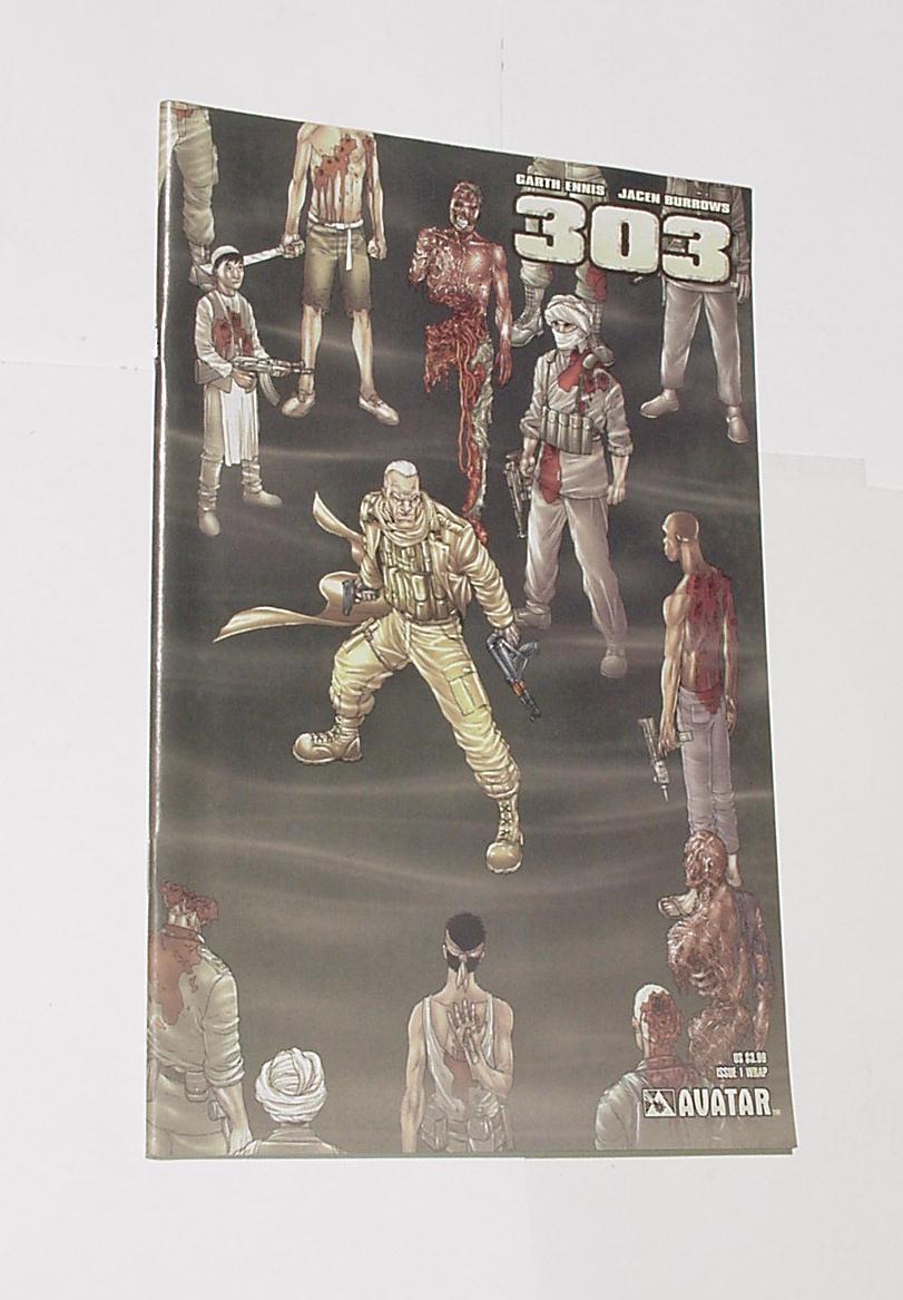 303 # 1 NM Garth Ennis Wraparound Cover