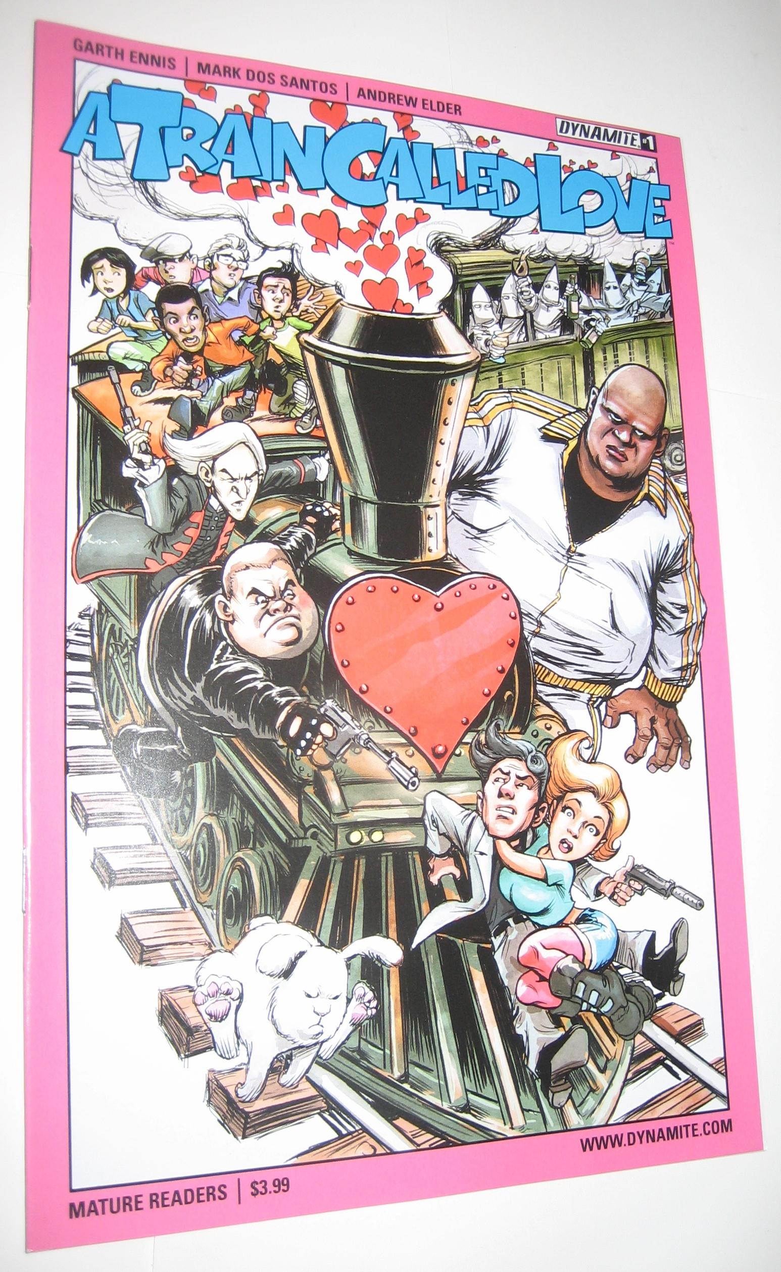 A Train Called Love 1 NM Dynamite Garth Ennis Mark