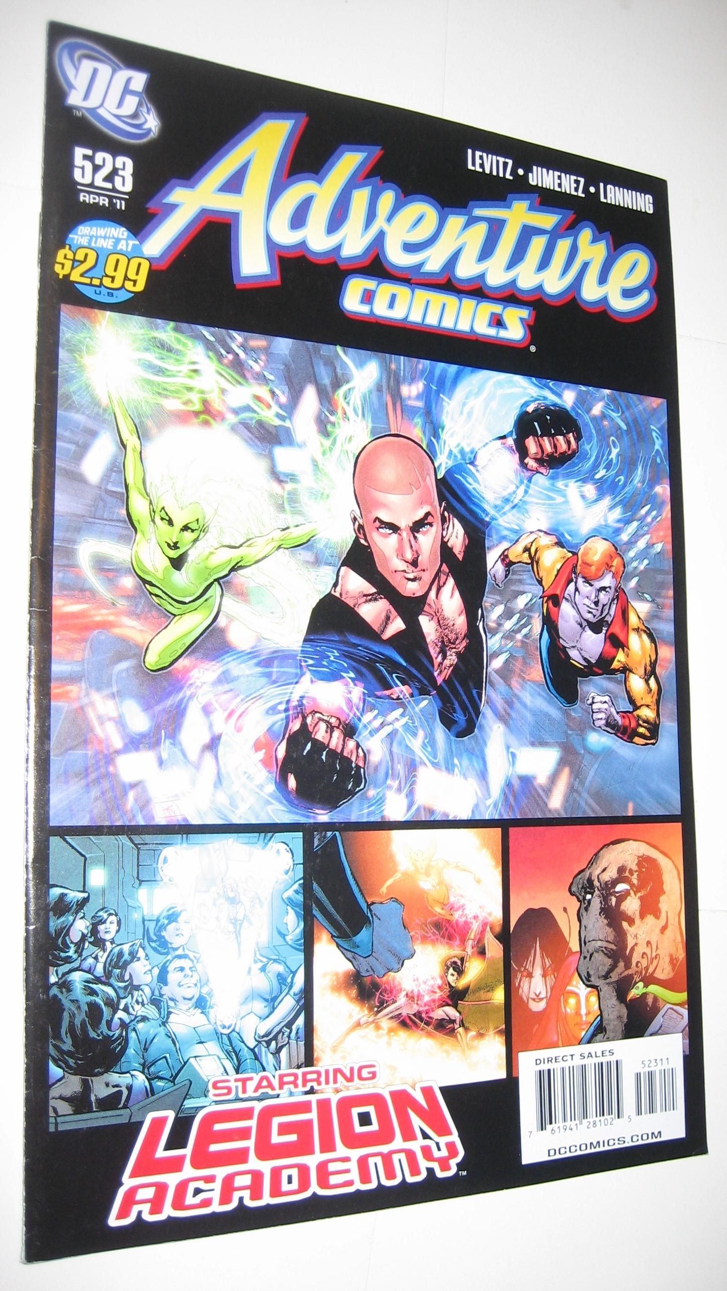 Adventure Comics #523 NM Legion Academy Paul Levit