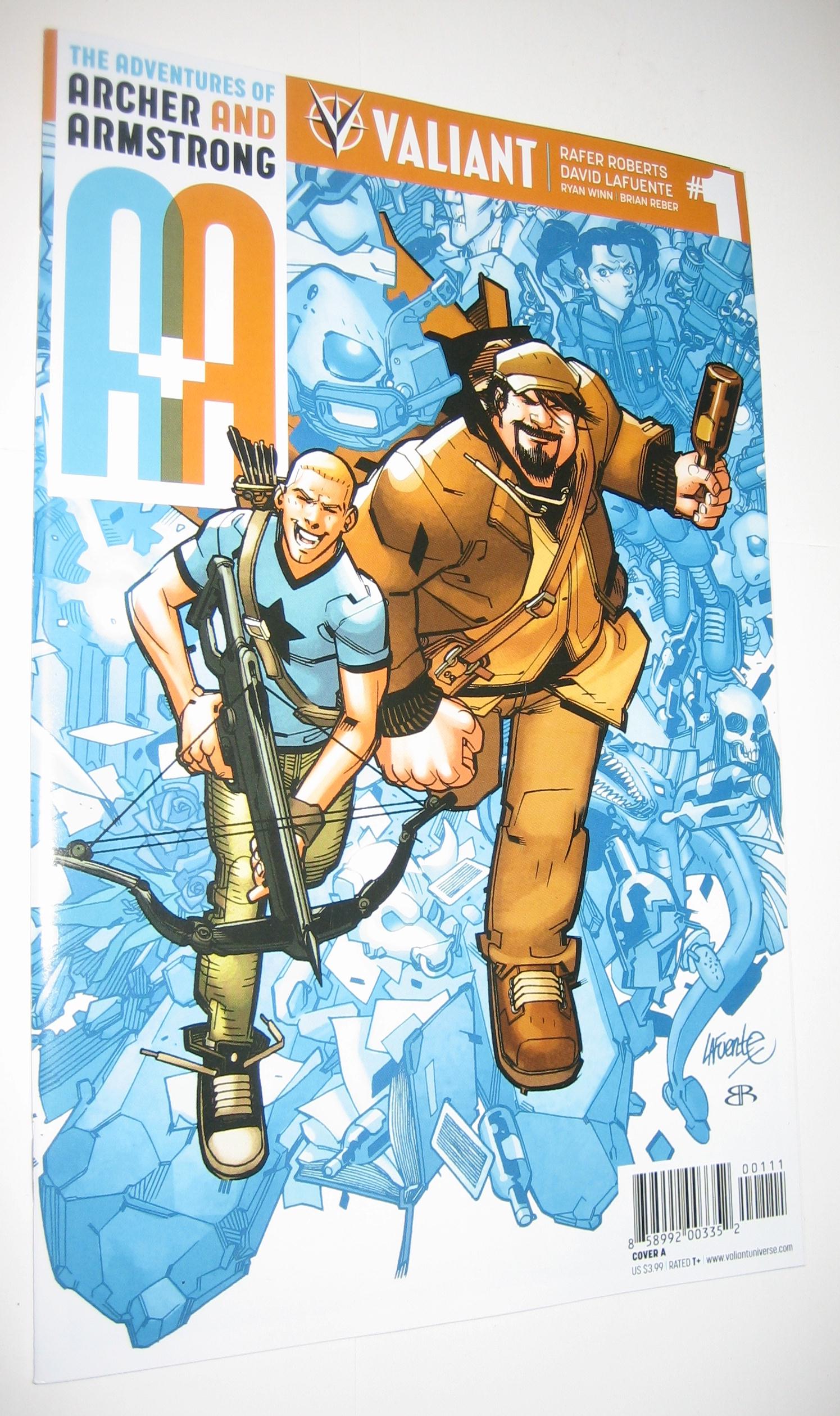 Adventures of Archer and Armstrong # 1 NM Valiant
