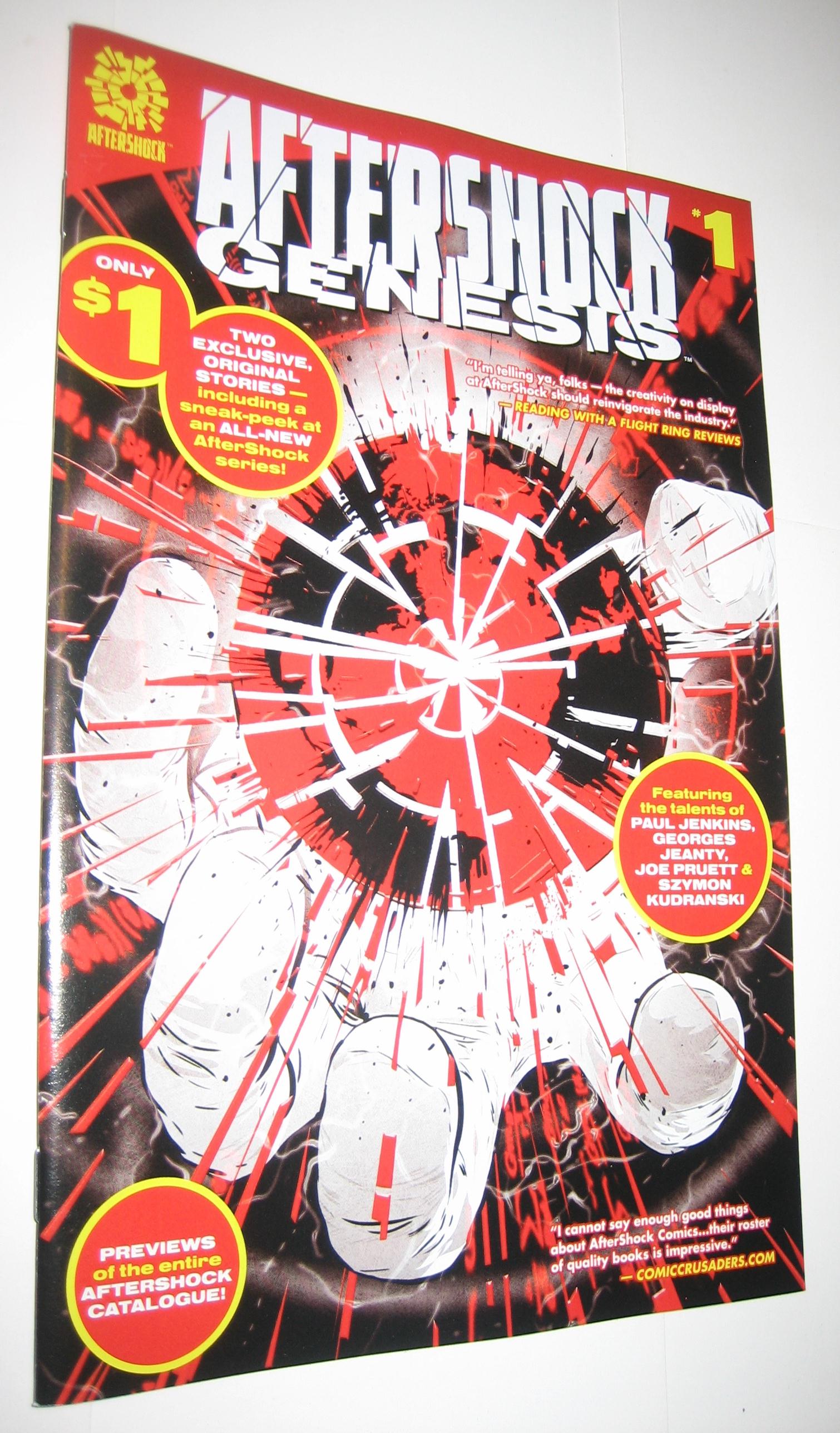 Aftershock Genesis # 1 NM Paul Jenkins Alters Joe