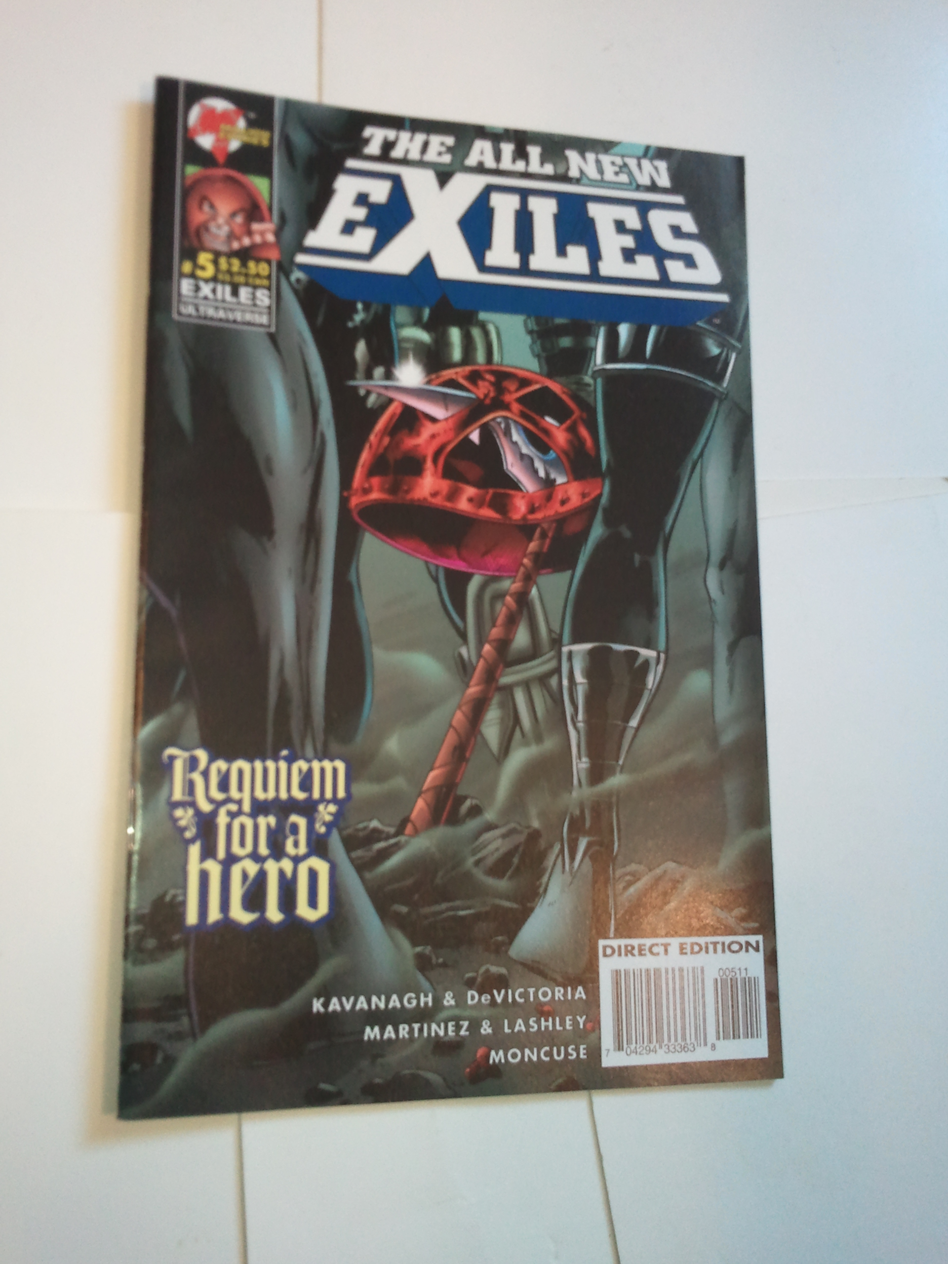 All New Exiles 5 Malibu NM Terry Kavanaugh Ken Las