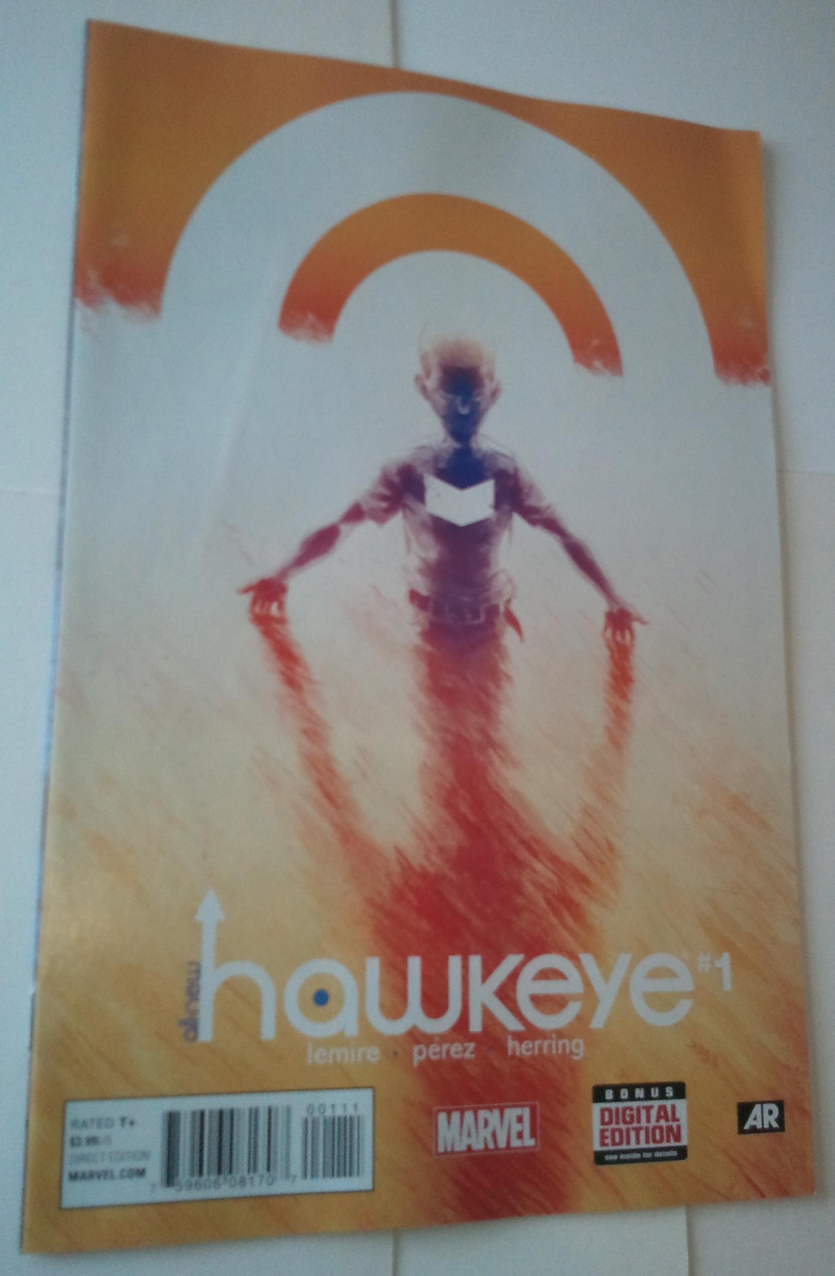 All-New Hawkeye 1 NM Jeff Lemire Ramon Perez 1st p