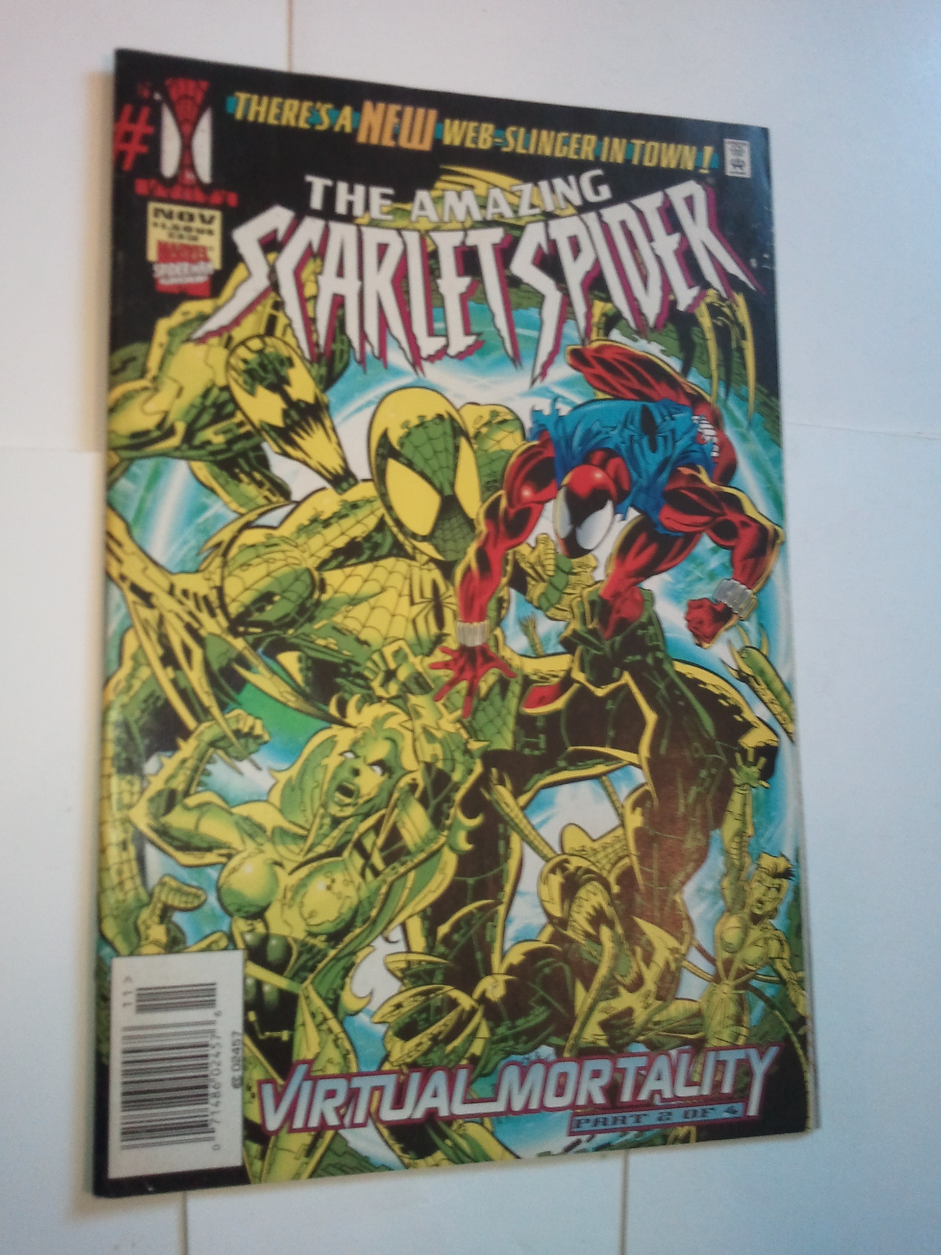 Amazing Scarlet Spider 1 NM Mark Bagley Spider-Man