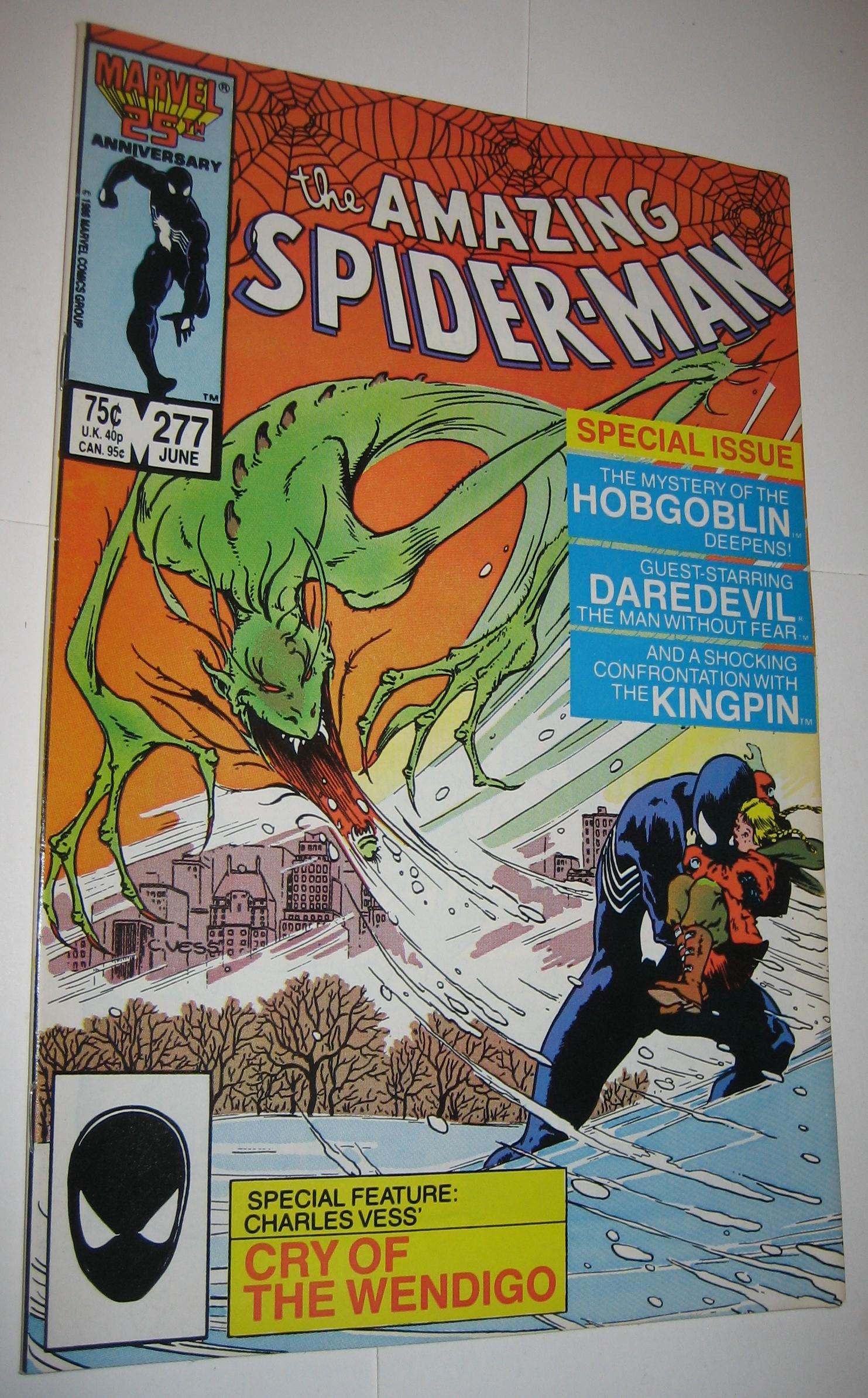 Amazing Spider-Man #277 NM Tom DeFalco Vess Hobgob