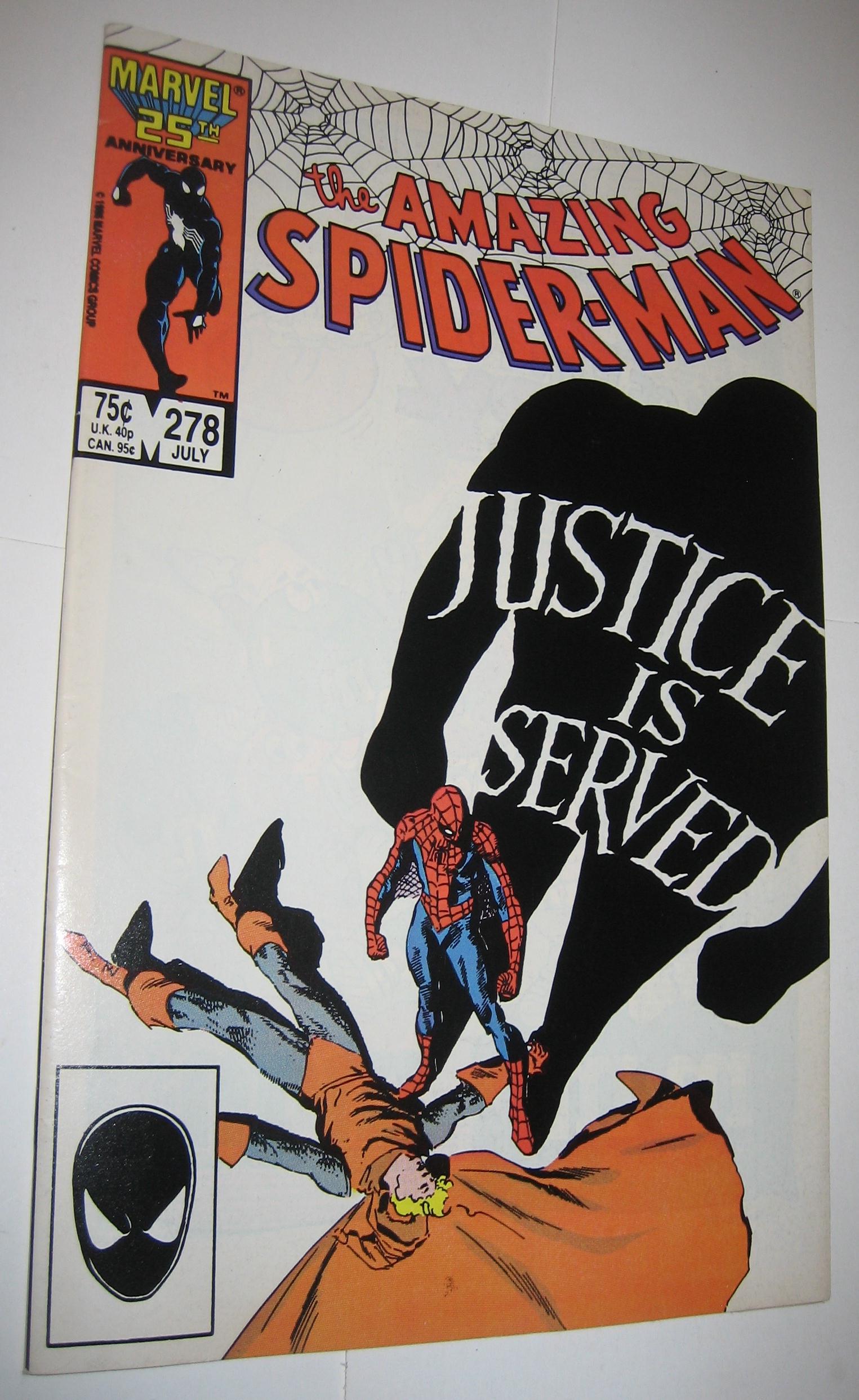 Amazing Spider-Man #278 NM Tom DeFalco Ron Frenz H
