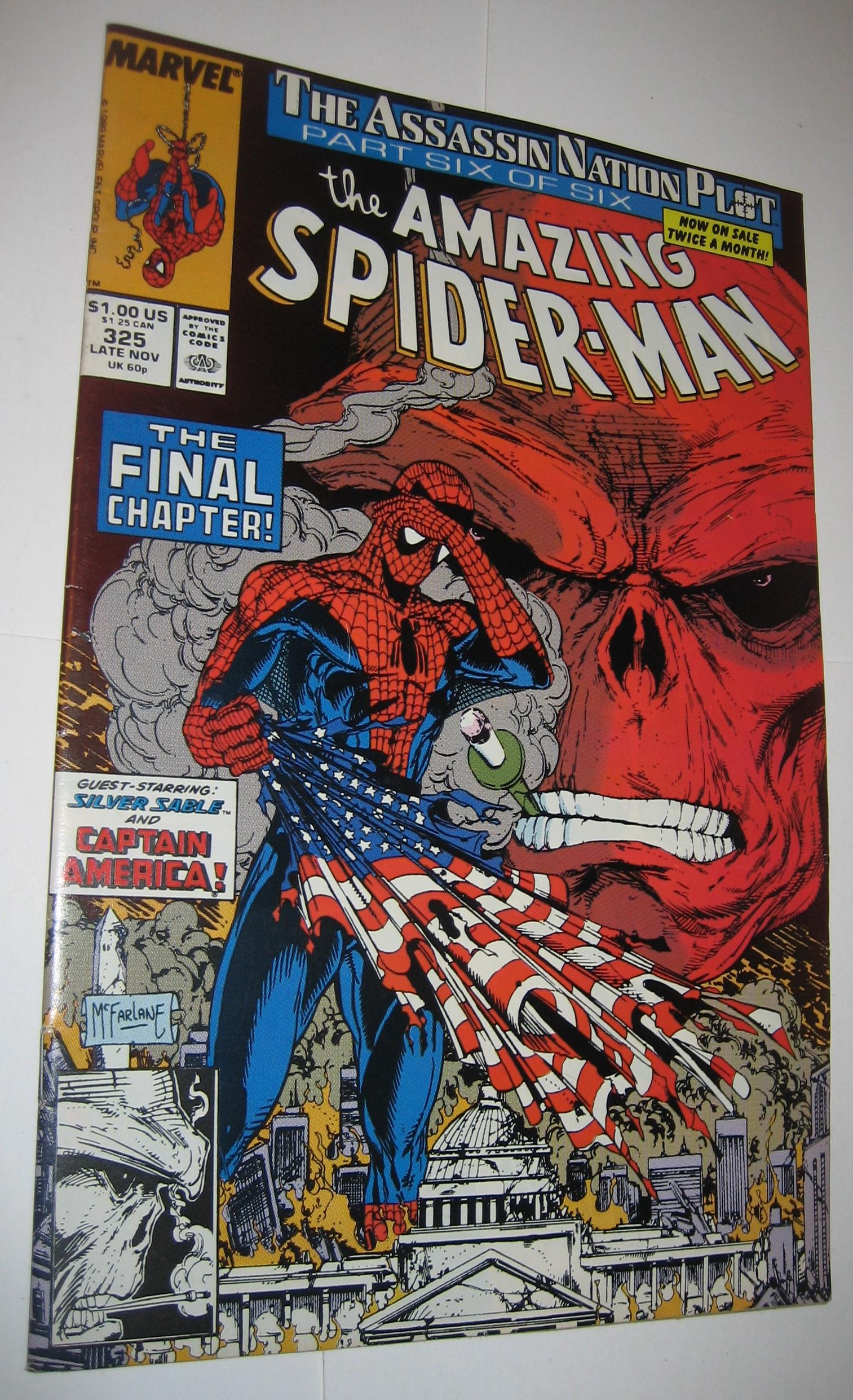 Amazing Spider-Man #325 NM Assassin Nation Red Sku