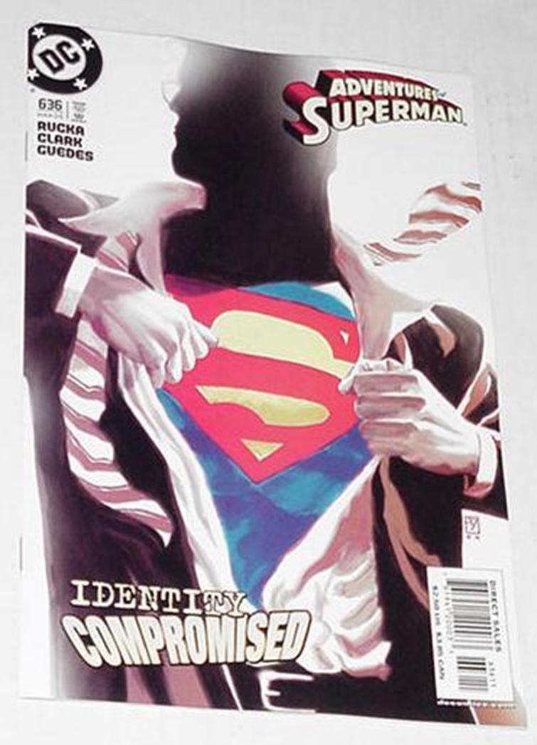 Adventures of Superman 636 NM Greg Rucka Batman Wo